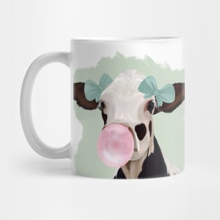 Bubblegum Girly Cow Mug